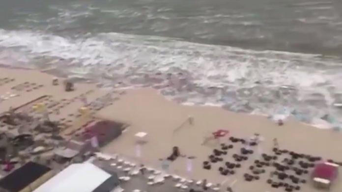Lidé zůstali v šoku! Pobřeží Nizozemska zasáhla vlna tsunami
