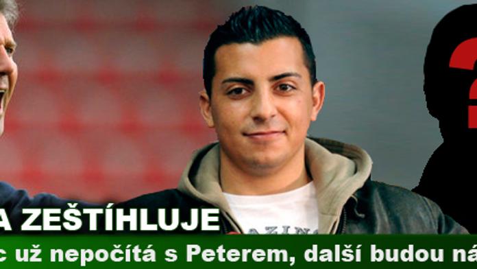 Sparta zeštíhluje kádr: Chovanec už nepočítá s Peterem, další budou následovat