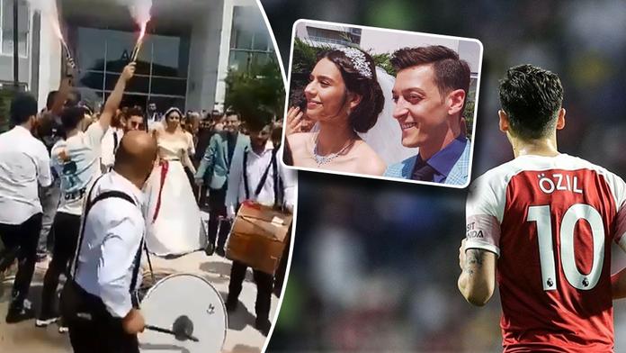 Turecká svatba u Özilových: Nechyběly bubny a světlice