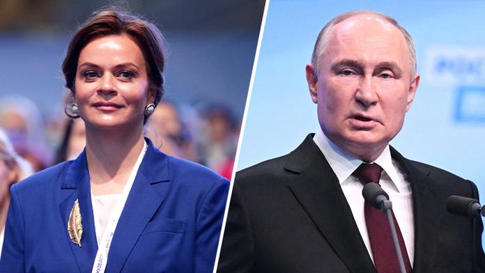 Anna Civiljovová a Vladimir Putin