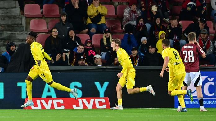 Olomouc Sparta fotbal radost