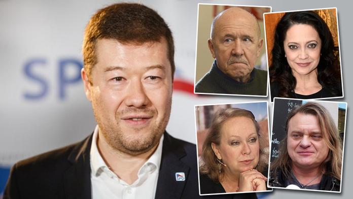 SPD se chlubí známými tvářemi. Ty o tom ale nemají ani ponětí