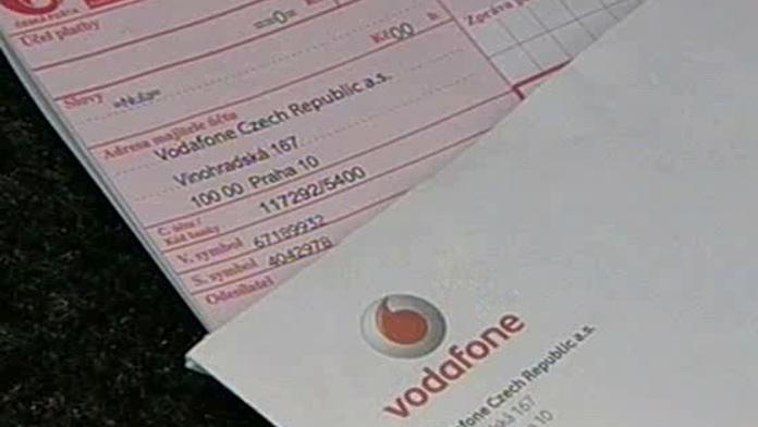 Zaplaťte nám 0 Kč, vyzývá Vodafone na složenkách