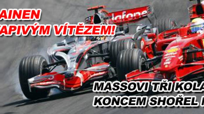 Heikki Kovalainen zvítězil ve Velké ceně Maďarska
