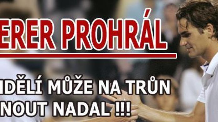 Opustí Federer post světové jedničky?