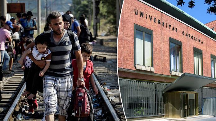 Bydlení a studium uprchlíkům zdarma! Nabízí to Univerzita Karlova