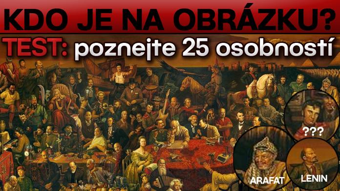 ŘEŠENÍ: Poznáte aspoň 25 osobností na obraze? Jste chytří!