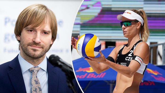Nakažená olympionička "na kyslíku" nebyla. Vojtěch to jen zaslechl v rádiu