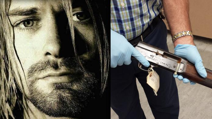 První foto! Touhle zbraní se zastřelil legendární Kurt Cobain