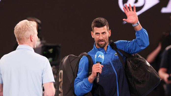 Djokovič po výhře odmítl rozhovor. Čeká, až se novinář omluví