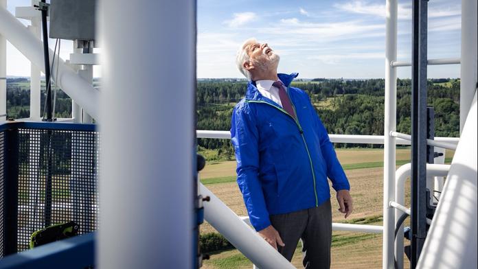 Petr Pavel na observatoři Košetice