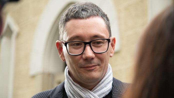 Jiří Ovčáček poprvé veřejně vyvedl svou ženu. Na předávání se měla k Pavlovi