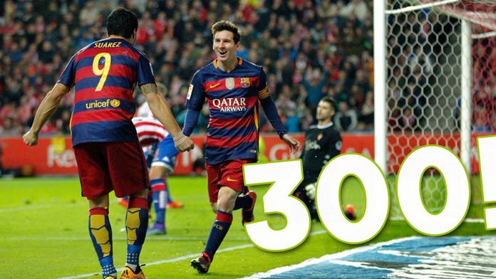 Kanonýr Messi pokořil další metu. Podívejte se na jeho 300 gólů!