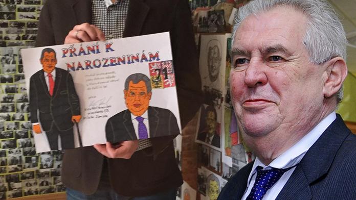 Máte rádi pana prezidenta? Pošlete mu dárek k narozeninám!