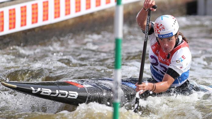 Čeští kanoisté září na SP v Pau. Kneblová má bronz, Chaloupka stříbro