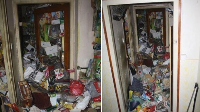 Byt v Brně byl po strop plný smetí! Na dveřích visel tajemný vzkaz