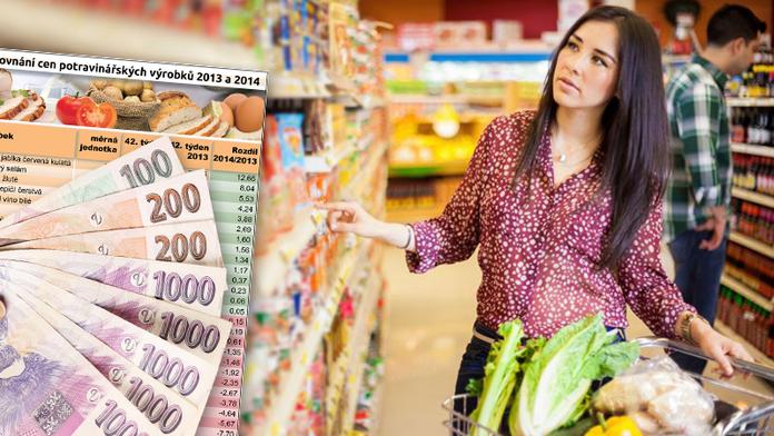 VELKÝ PŘEHLED: Potraviny zase zdražily, nejvíc rajčata! Co ještě?