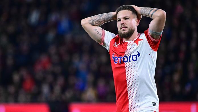 Slavia doma ztratila nečekaně se Zlínem. Sparta může jít v neděli do trháku