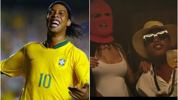 Nová rapová hvězda? Ronaldinho si v klipu užívá divokou párty plnou dívek
