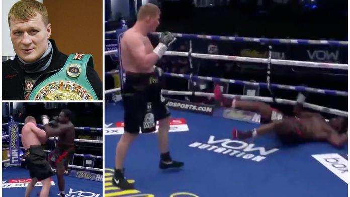 Drtivé KO! Povětkin levým zvedákem vypnul soupeře a získal titul WBC
