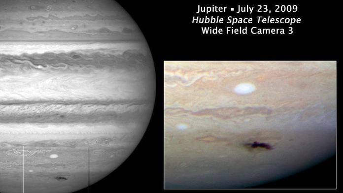 Tunguský meteorit byl pohlazením ve srovnání s katastrofou na Jupiteru