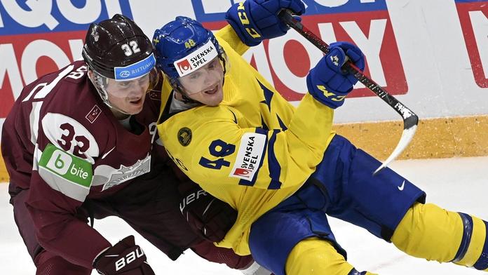 Švédsko přetlačilo Lotyšsko díky jediné brance a stále může vyhrát skupinu