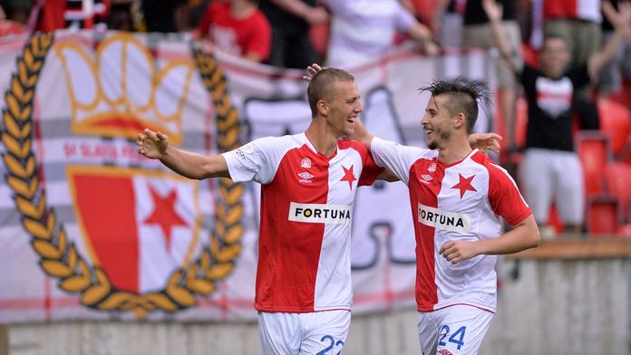 Pohárový strašák se neprobudil. Slávisté přehráli Nový Bydžov 7:0