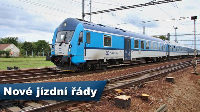Zrychlení, nové vlaky, lepší vozy. Přehled změn na železnici!