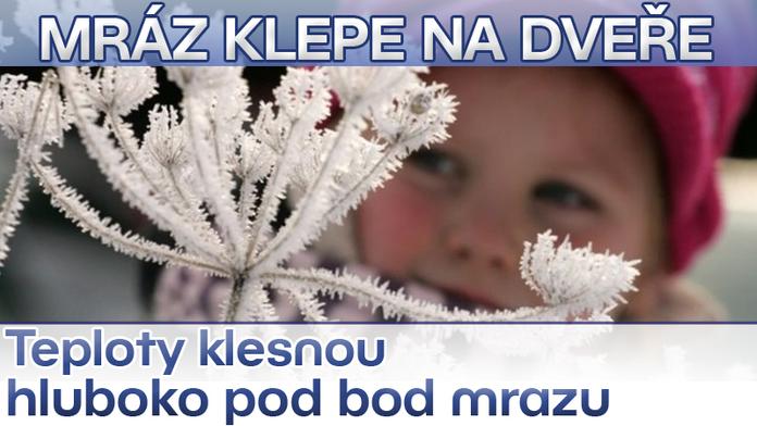 MRAZIVÁ PŘEDPOVĚĎ: V listopadu u sousedů -30 °C, u nás -14!