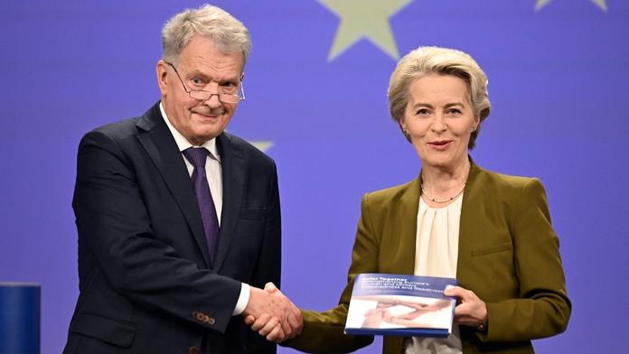 Sauli Niinistö a Ursula von der Leyenová