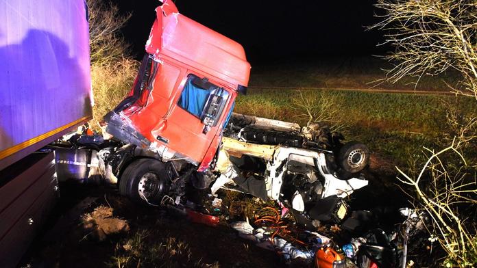 Minibus vjel do protisměru a srazil se s kamionem! 12 lidí zemřelo