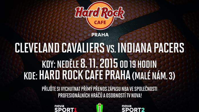 S NOVA Sportem na zápas NBA do Hard Rock Cafe!
