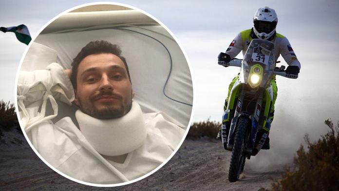 Klymčiv měl na Dakaru vážnou nehodu: Neví, co bylo před a po ní!