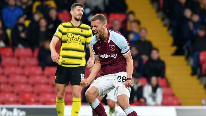 Souček opět skóroval a West Ham zvítězil, Liverpool padl s Leicesterem