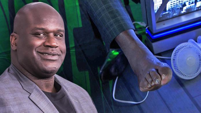 CO TO JE?! Shaquille O'Neal sundal botu a fanoušci nechápou