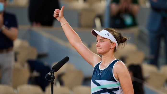 Z Ivančic až do finále French Open. Barbora Krejčíková míří na vrchol