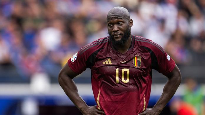 Romelu Lukaku v dresu belgické reprezentace