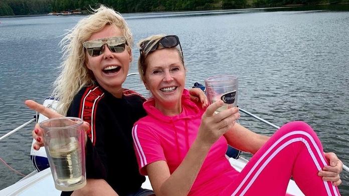 Kamila Mortimer a Helena Vondráčková