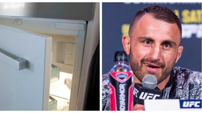 Zápasník UFC vysvětlil, jak zápasil s ledničkou. Fanoušci se mu smějí