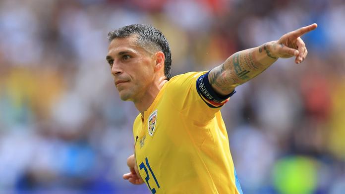 Slavící kapitán Rumunska Nicolae Stanciu