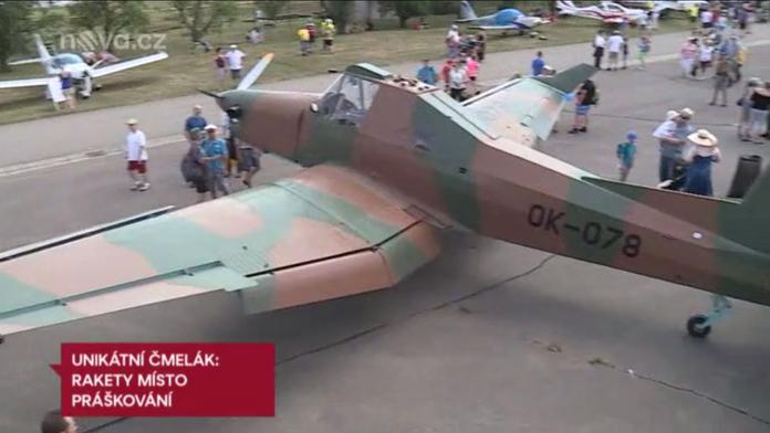 V Kunovicích mají unikát: Čmeláka upraveného na bombardér