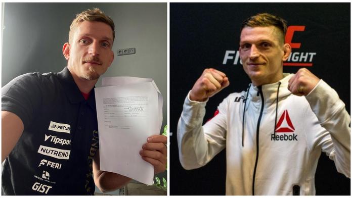 UFC zápasník David Dvořák