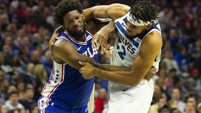 Pořádná bitka v NBA! Dva dlouháni se do sebe pustili