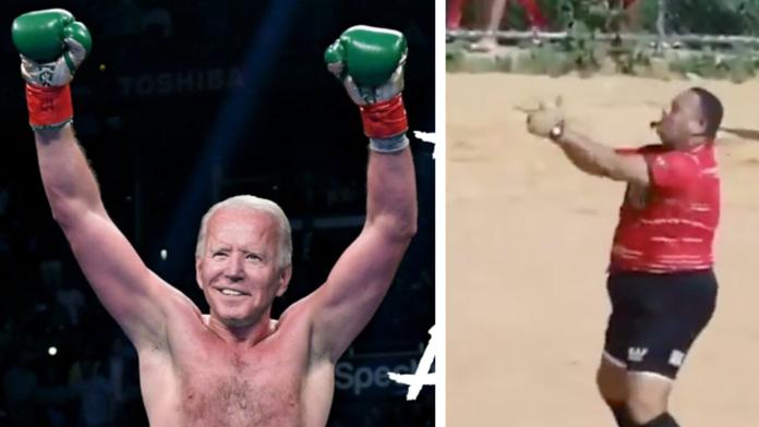 Nedělní virály: Pardubické lajny, Biden jako Fury, šílený rozhodčí a další