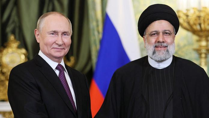 Prezidenti Vladimir Putin a Ebrahim Raisi