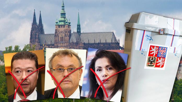 POTVRZENO: Bobošíková, Dlouhý ani Okamura do boje o Hrad nesmí