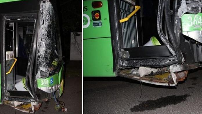 Opilí mladíci na Teplicku ukradli autobus. Ujeli a několikrát bourali!