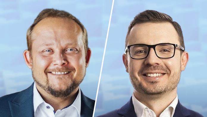 Jan Nadrchal (ANO) a Ondřej Tichý (ODS)