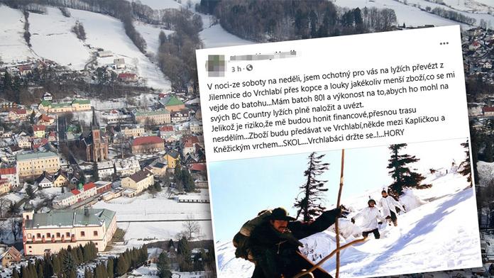 "Převezu kontraband přes hory lyžích!" Češi si utahují z dalších opatření