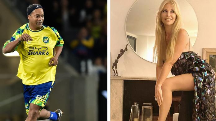 Nafotil Ronaldinho akty 72leté modelce? Spekulace se šíří. Ona to popírá
